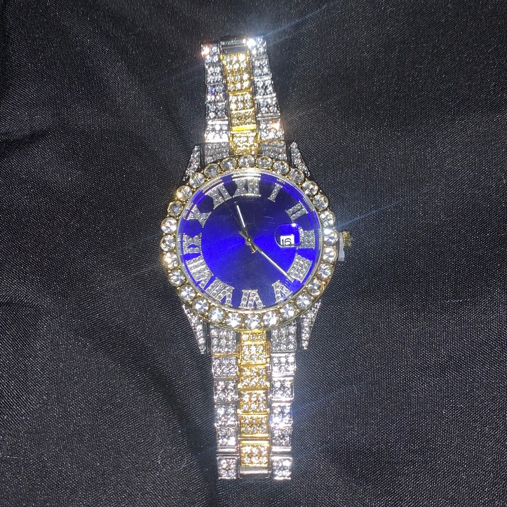 Mens iced out watch